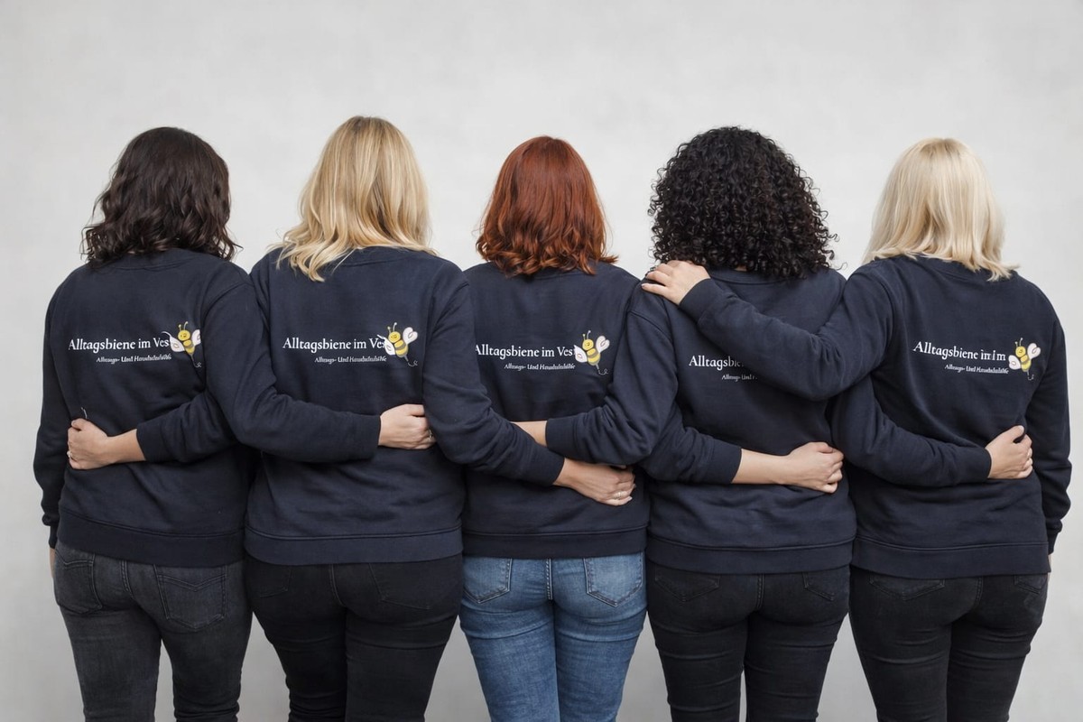 Das Team der Alltagsbiene im Vest